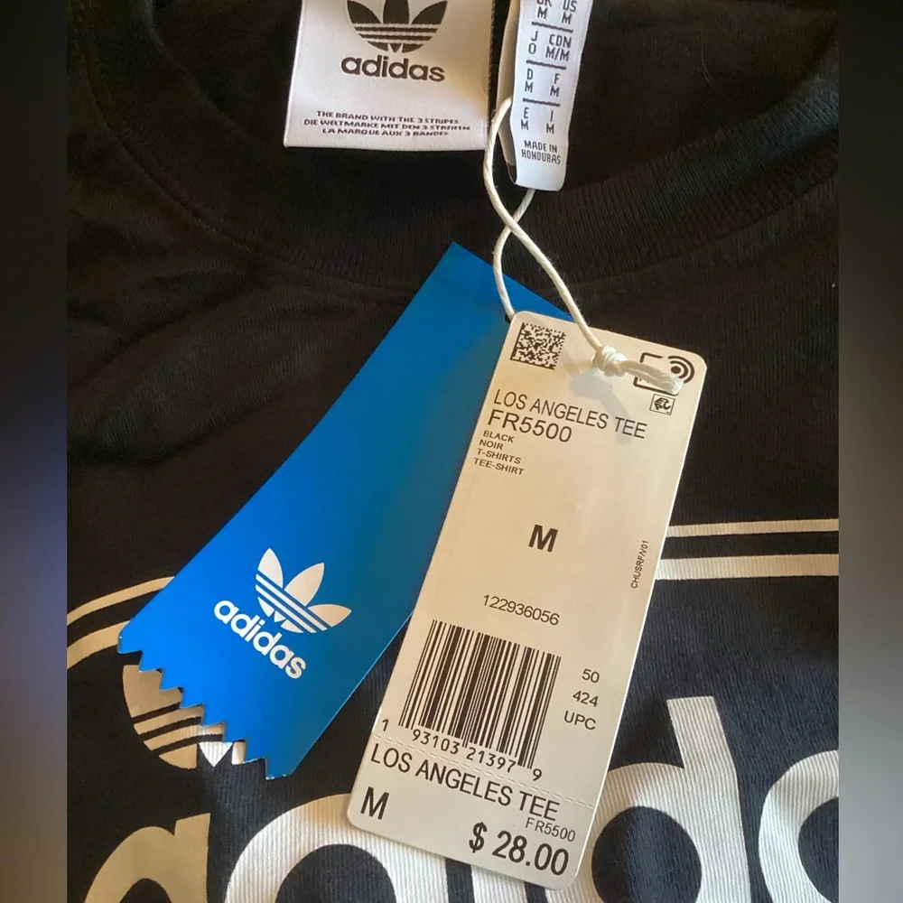 Adidas Los Angeles Tee FR5500 Men's Size Medium